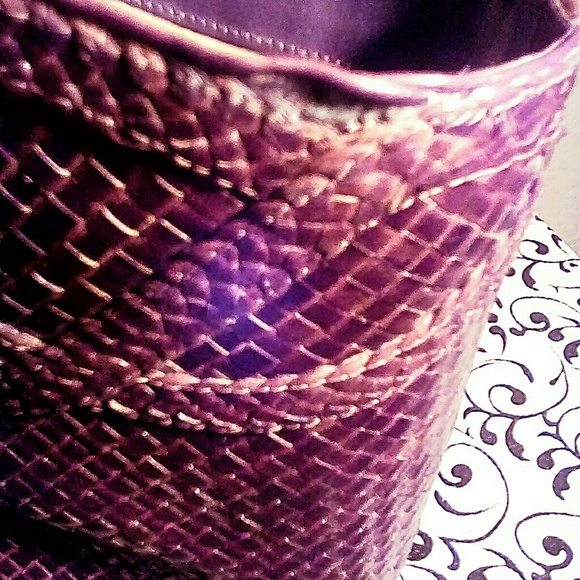 Sesto Meucci sz 6M leather weave boots - Picture 6 of 8